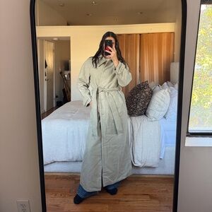 NWT Green Tie Waist Coat